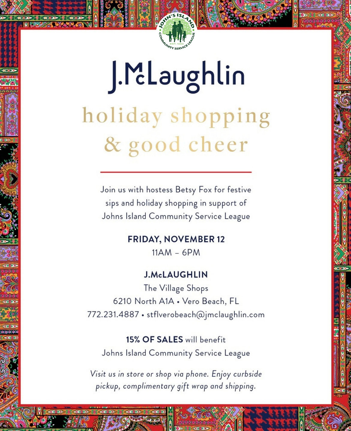 Read more about the article J McLaughlin Holiday Shopping & Good Cheer