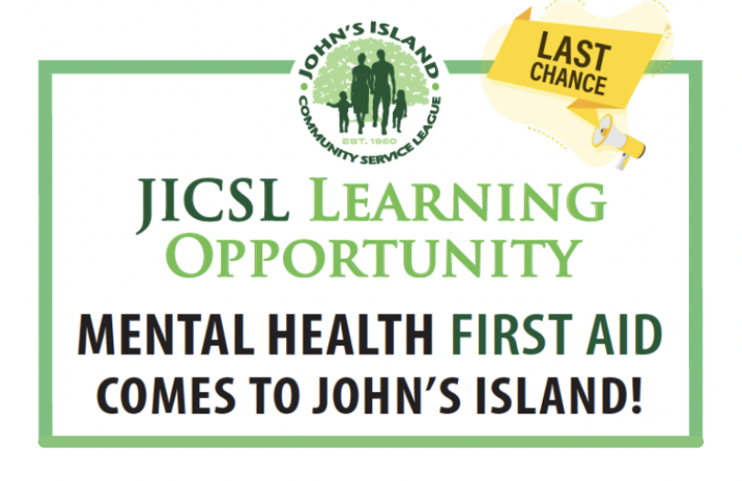 Read more about the article JICSL Learning Opportunity <br>Mental Health First Aid